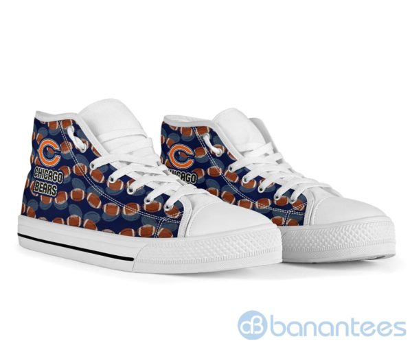 Ball Types Chicago Bears High Top Shoes Product Photo