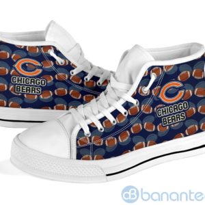 Ball Types Chicago Bears High Top Shoes Product Photo
