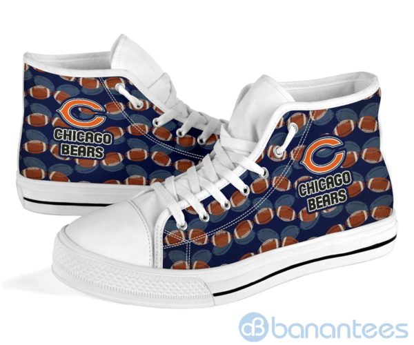 Ball Types Chicago Bears High Top Shoes Product Photo