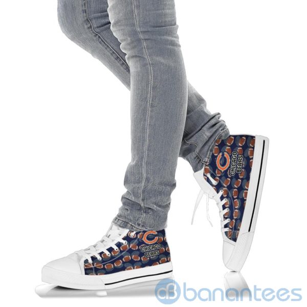 Ball Types Chicago Bears High Top Shoes Product Photo
