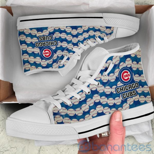 Ball Types Chicago Cubs High Top Shoes Product Photo