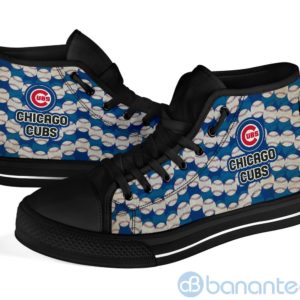 Ball Types Chicago Cubs High Top Shoes Product Photo