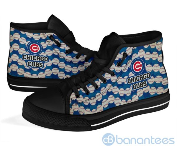 Ball Types Chicago Cubs High Top Shoes Product Photo