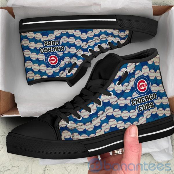 Ball Types Chicago Cubs High Top Shoes Product Photo