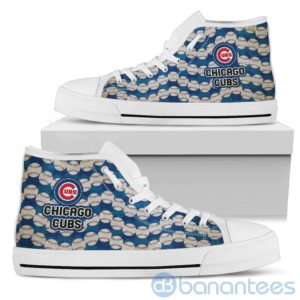 Ball Types Chicago Cubs High Top Shoes Product Photo