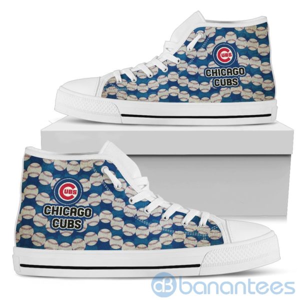 Ball Types Chicago Cubs High Top Shoes Product Photo