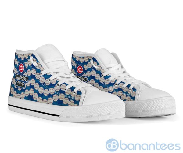 Ball Types Chicago Cubs High Top Shoes Product Photo