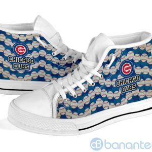 Ball Types Chicago Cubs High Top Shoes Product Photo