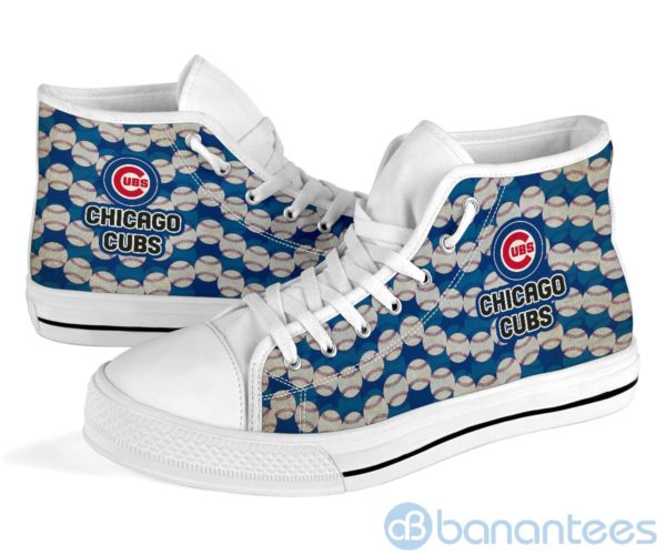Ball Types Chicago Cubs High Top Shoes Product Photo