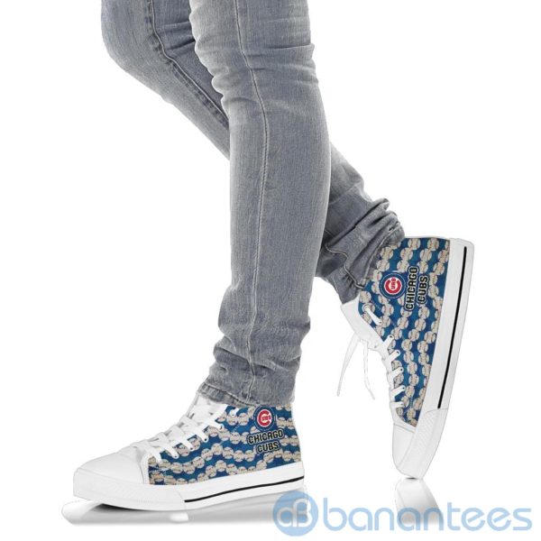 Ball Types Chicago Cubs High Top Shoes Product Photo