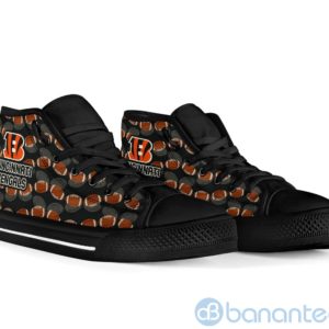 Ball Types Cincinnati Bengals High Top Shoes Product Photo