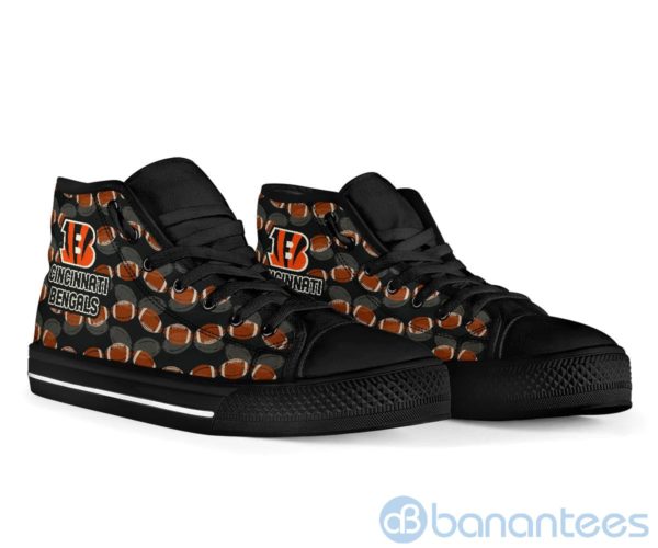 Ball Types Cincinnati Bengals High Top Shoes Product Photo