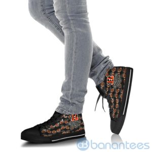 Ball Types Cincinnati Bengals High Top Shoes Product Photo