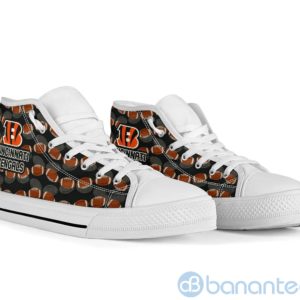Ball Types Cincinnati Bengals High Top Shoes Product Photo