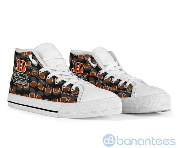 Ball Types Cincinnati Bengals High Top Shoes Product Photo