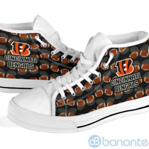 Ball Types Cincinnati Bengals High Top Shoes Product Photo
