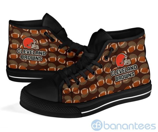 Ball Types Cleveland Browns High Top Shoes Product Photo