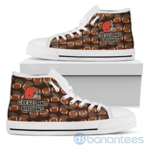 Ball Types Cleveland Browns High Top Shoes Product Photo