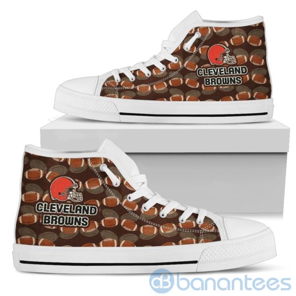 Ball Types Cleveland Browns High Top Shoes Product Photo
