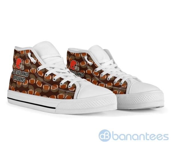 Ball Types Cleveland Browns High Top Shoes Product Photo