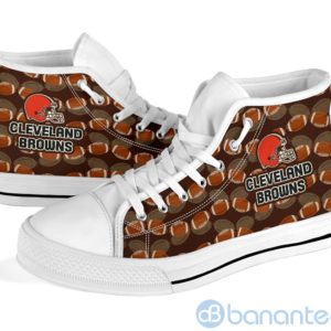 Ball Types Cleveland Browns High Top Shoes Product Photo