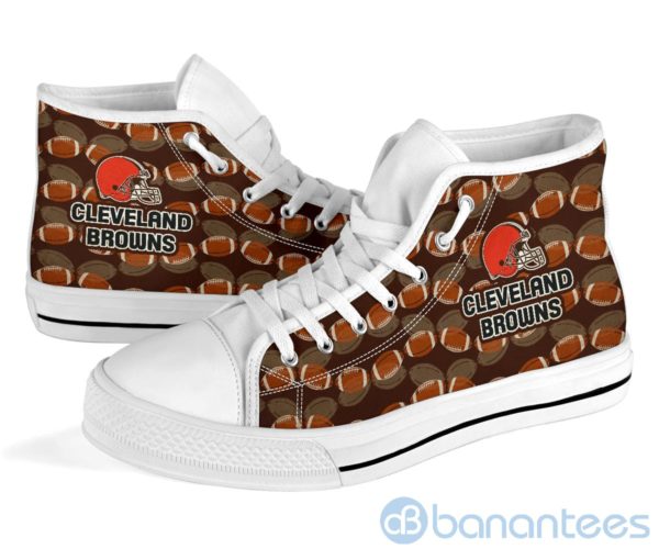 Ball Types Cleveland Browns High Top Shoes Product Photo