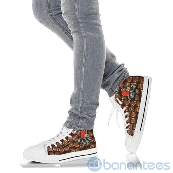 Ball Types Cleveland Browns High Top Shoes Product Photo