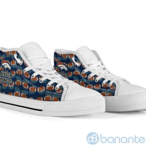 Ball Types Denver Broncos High Top Shoes Product Photo