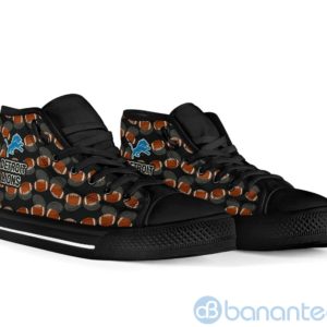 Ball Types Detroit Lions High Top Shoes Product Photo