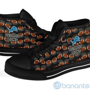 Ball Types Detroit Lions High Top Shoes Product Photo