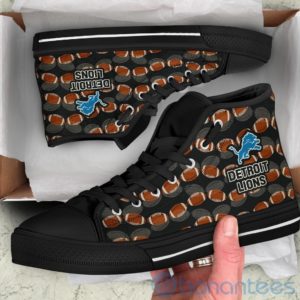 Ball Types Detroit Lions High Top Shoes Product Photo