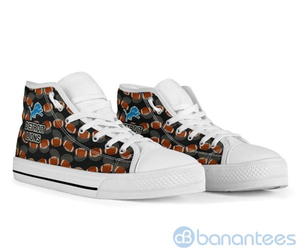 Ball Types Detroit Lions High Top Shoes Product Photo