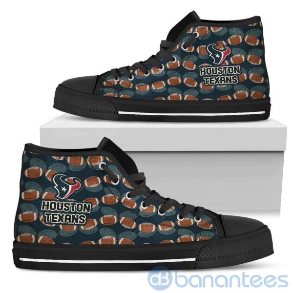 Ball Types Houston Texans High Top Shoes Product Photo