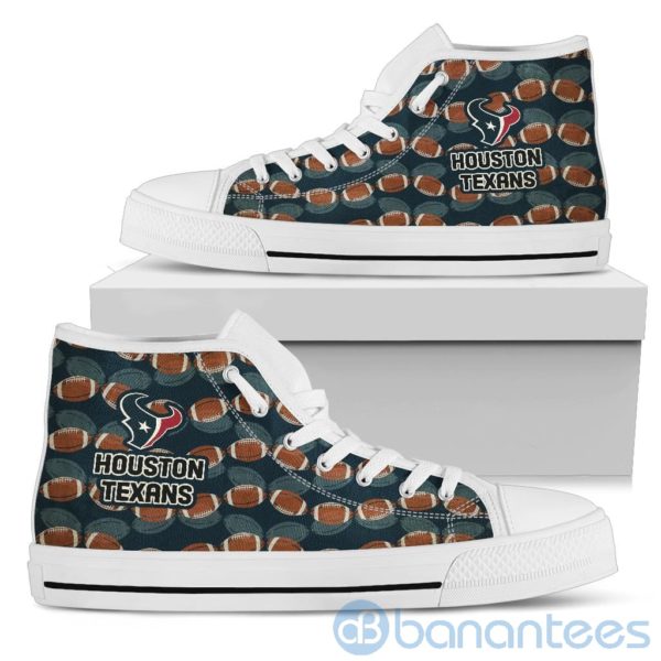 Ball Types Houston Texans High Top Shoes Product Photo
