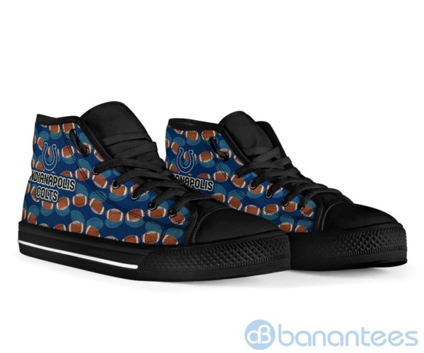 Ball Types Indianapolis Colts High Top Shoes Product Photo
