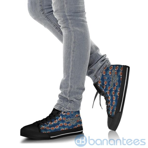 Ball Types Indianapolis Colts High Top Shoes Product Photo