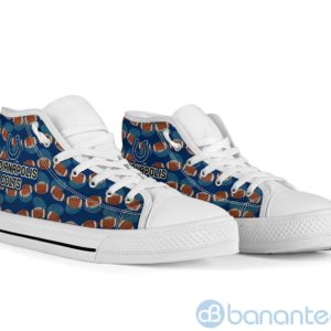 Ball Types Indianapolis Colts High Top Shoes Product Photo