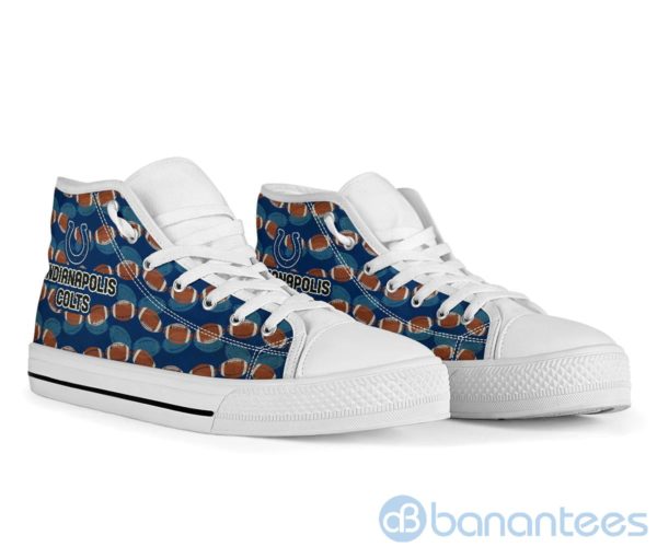 Ball Types Indianapolis Colts High Top Shoes Product Photo