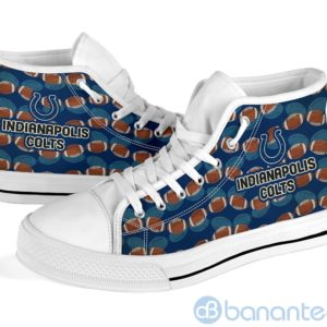 Ball Types Indianapolis Colts High Top Shoes Product Photo