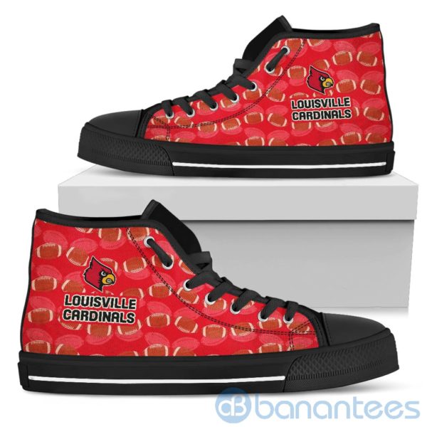 Ball Types Louisville Cardinals High Top Shoes Product Photo