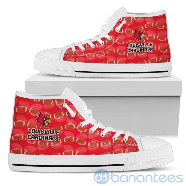 Ball Types Louisville Cardinals High Top Shoes Product Photo