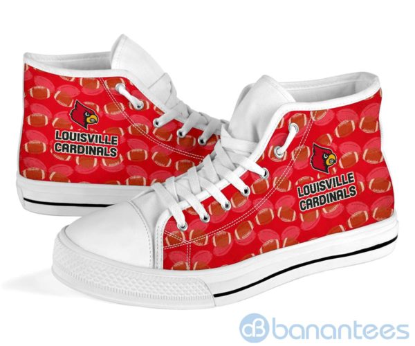 Ball Types Louisville Cardinals High Top Shoes Product Photo