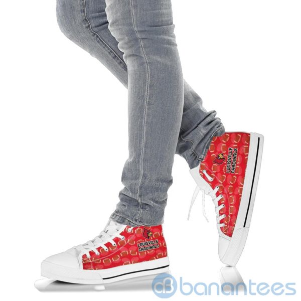 Ball Types Louisville Cardinals High Top Shoes Product Photo