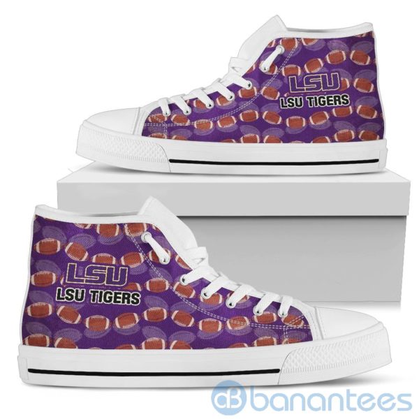 Ball Types LSU Tigers High Top Shoes Product Photo