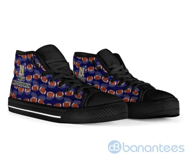 Ball Types Navy Midshipmen High Top Shoes Product Photo
