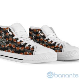 Ball Types Oakland Raiders High Top Shoes Product Photo