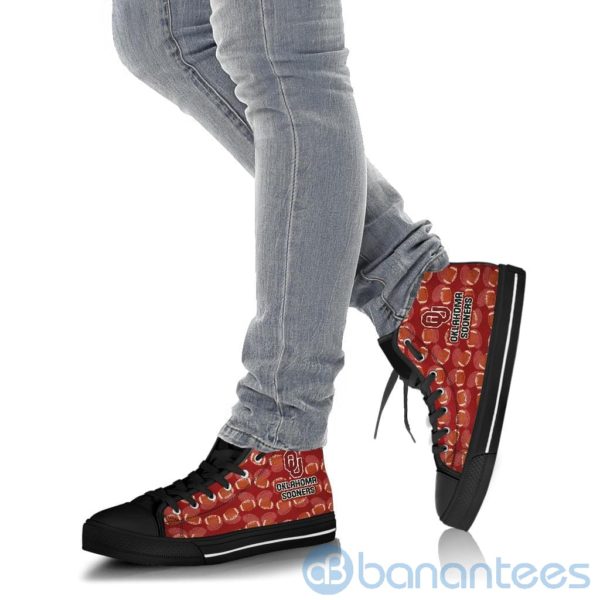 Ball Types Oklahoma Sooners High Top Shoes Product Photo
