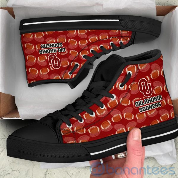 Ball Types Oklahoma Sooners High Top Shoes Product Photo