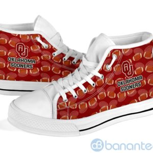 Ball Types Oklahoma Sooners High Top Shoes Product Photo