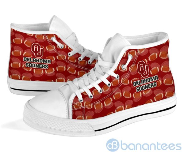 Ball Types Oklahoma Sooners High Top Shoes Product Photo